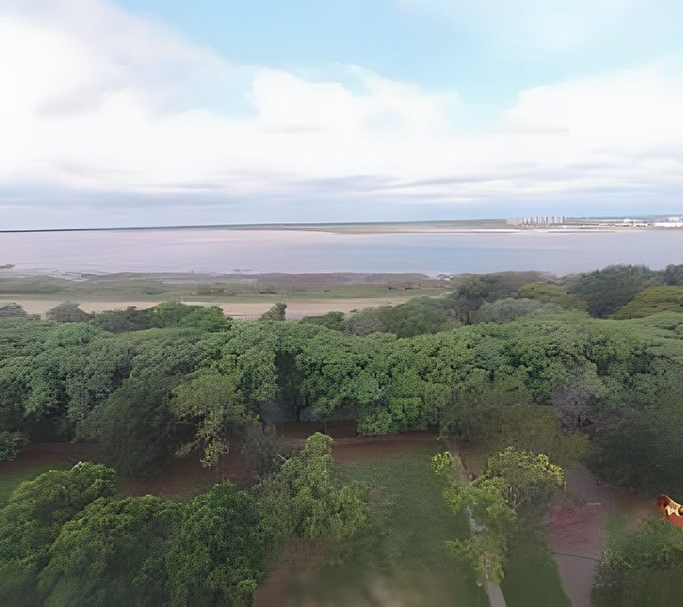 Vistas a la Laguna Setubal